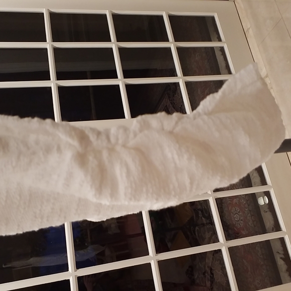 Rosie's Pope Jeni Ruched Textured White Maternity Top. NEW NWT! - Picture 12 of 16